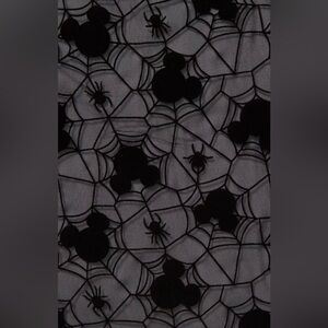 Disney Her Universe Mickey Mouse Spiderweb Long Sleeve Smock Halloween Dress